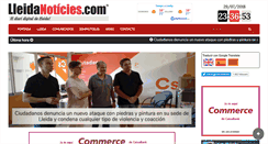 Desktop Screenshot of lleidanoticies.com